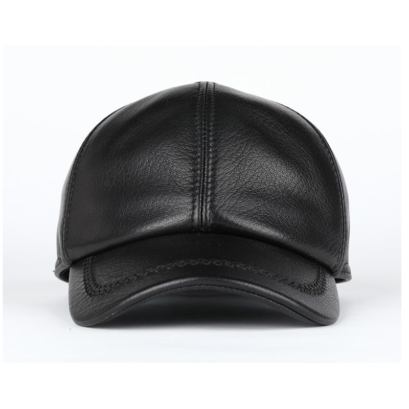 Erwachsene neue Echt leder Hut – Baseball Cap Structured Bewertung und Preis